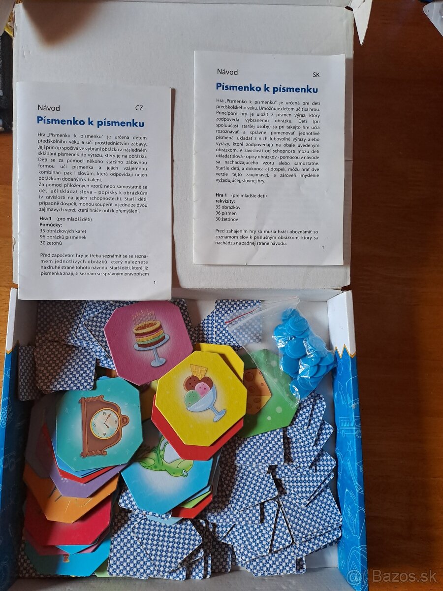 Hra pismenko k pismenku - 2
