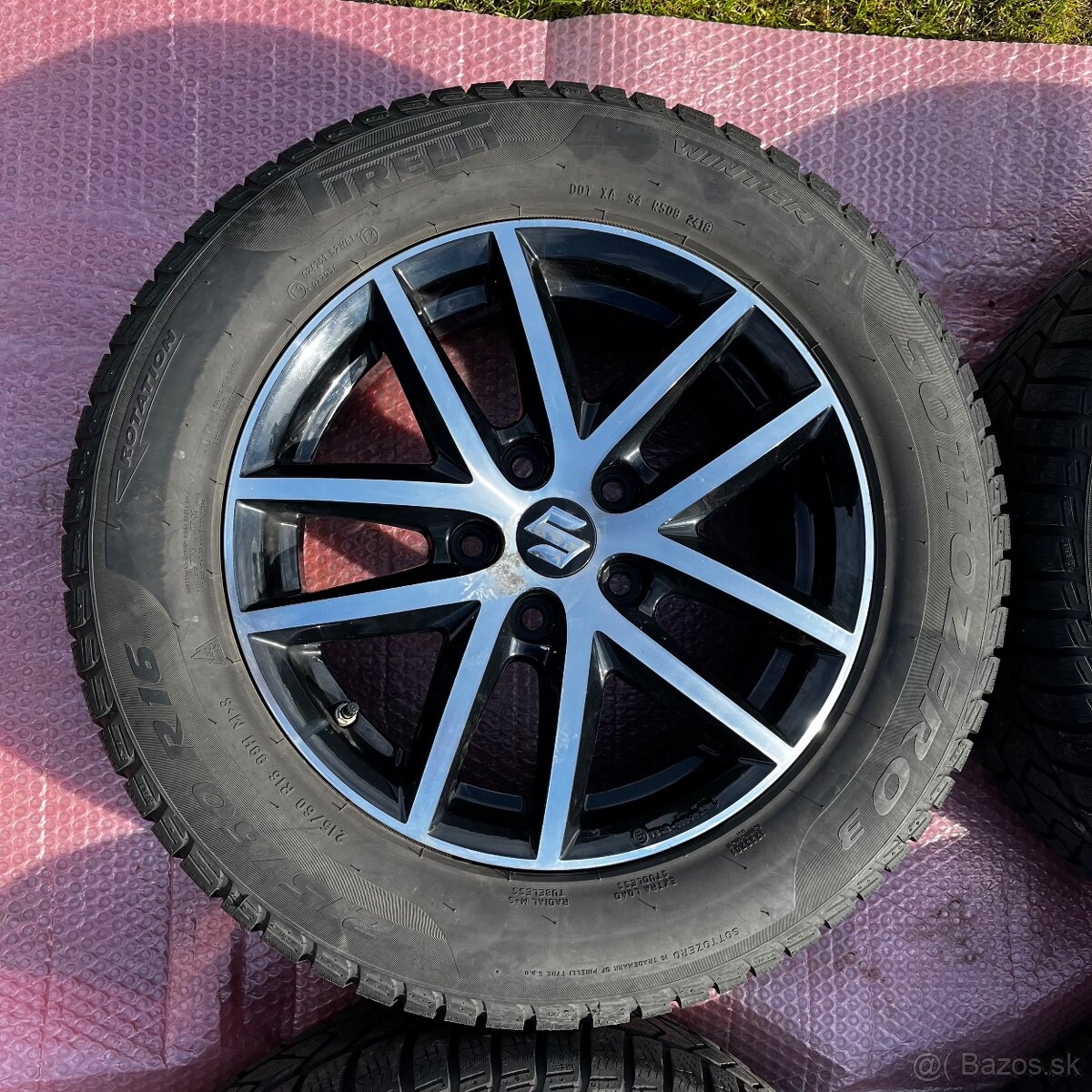 5x114,3 R16 Suzuki, pneu 215/60 R16 - 2