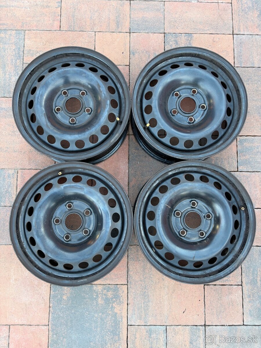 Plechové disky Seat R15, 5x112 - 2