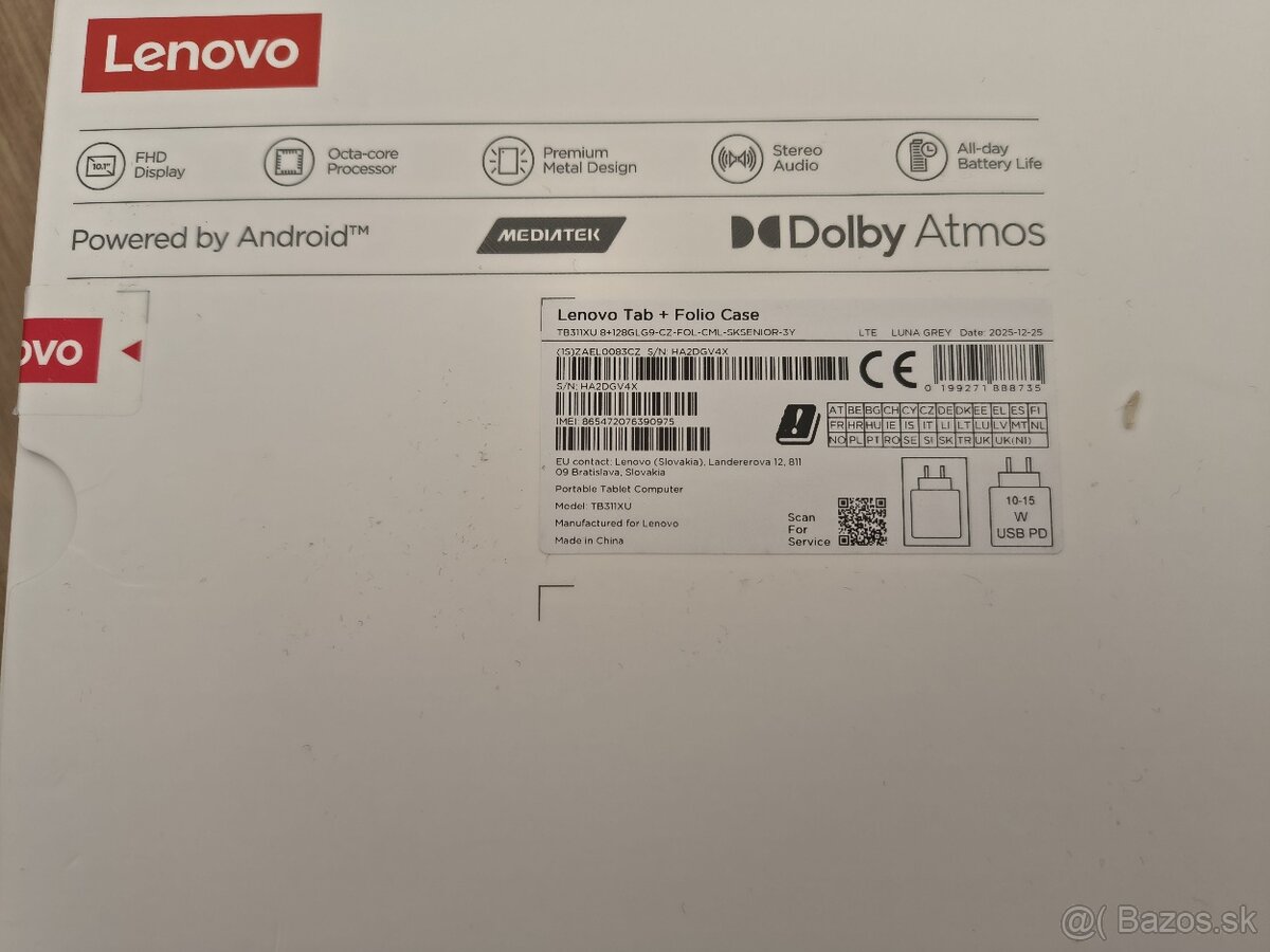 Lenovo tab 8/128 aj výmena - 2