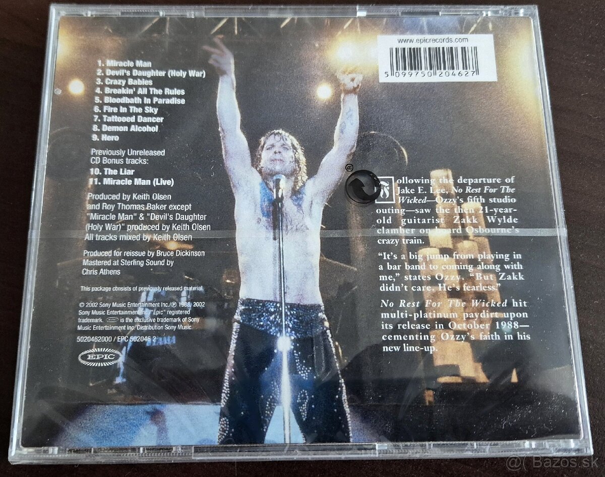 Ozzy-No rest for wicked - 2