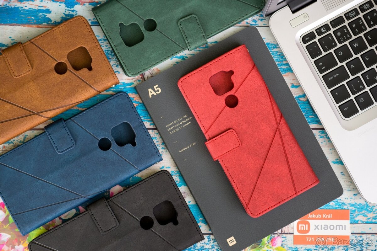 Dvojfarebné zatváracie puzdro pre Xiaomi, Redmi, Poco - 2