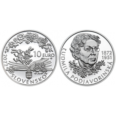 Slovenské strieborné PROOF mince - 2