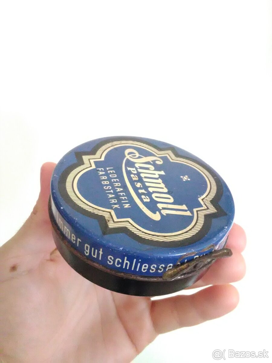 Stará plechová nádobka SCHMOLL - 2