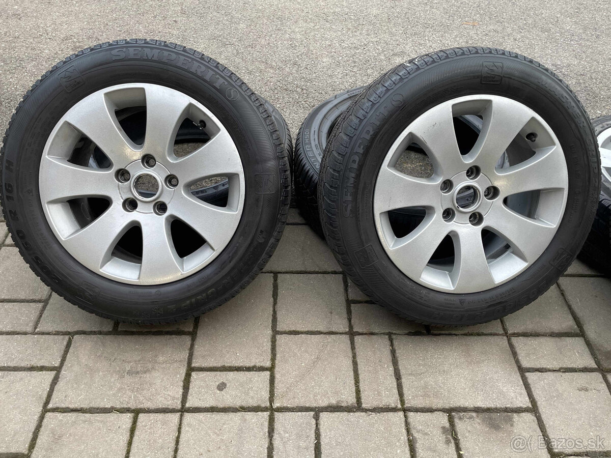 SPECTRUM Orig.skoda Alu Disky 5x112 ET45 215 60 R16 Zimné - 2
