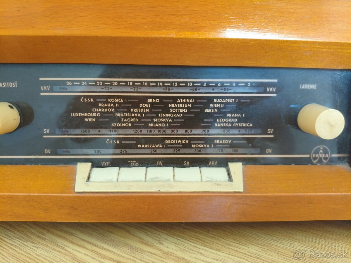 Starožitné rádio - Carioca - 2