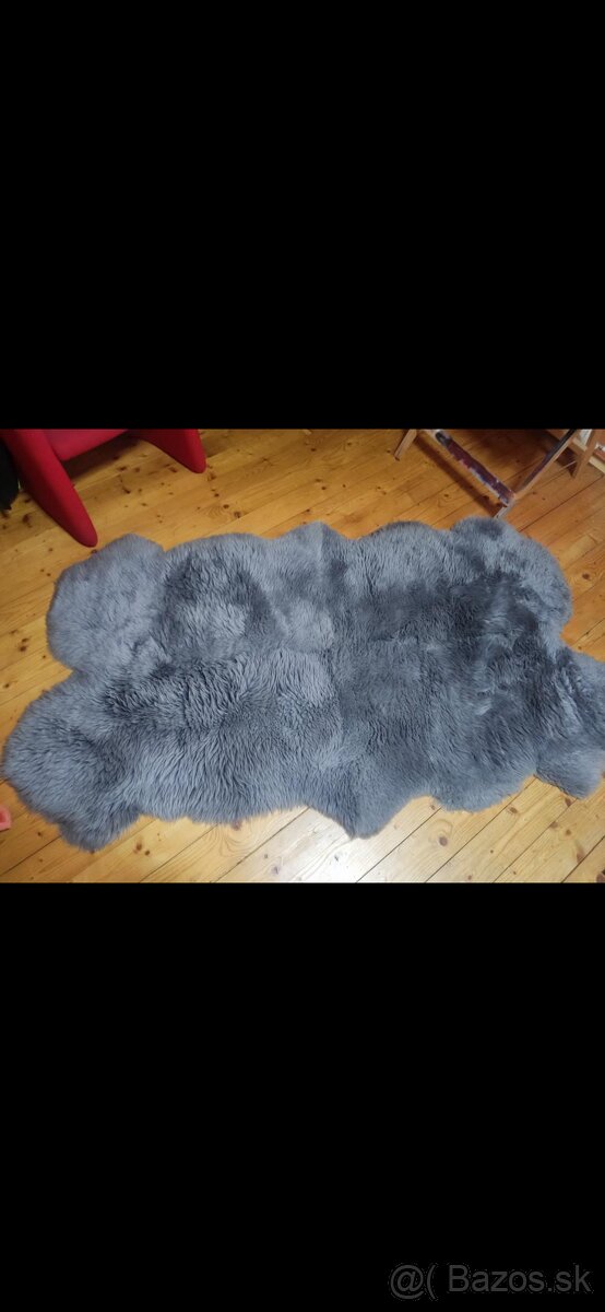 Koberec z ovcej kozusiny - 2