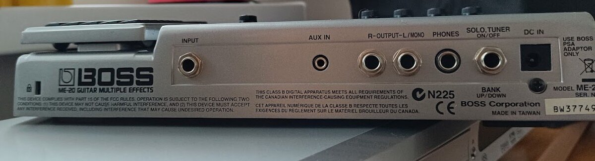 Predám multiefekt BOSS ME 20 - 2