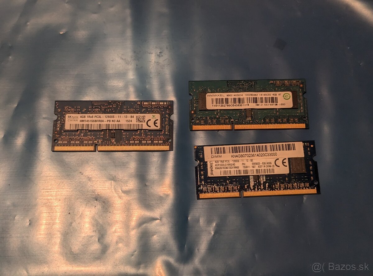 So dimm DDR3L 4gb 1600mhz - 2