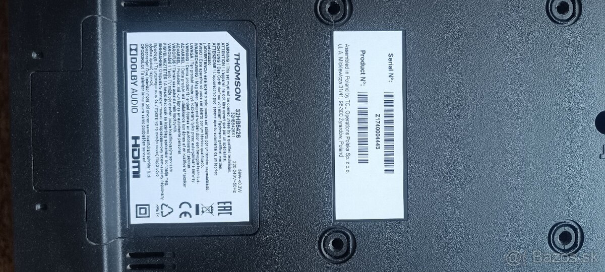 Predám televízor značky Thomson 32" - 2