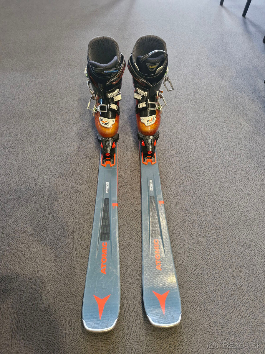 Lyže Atomic s viazaním + lyžiarky - 2