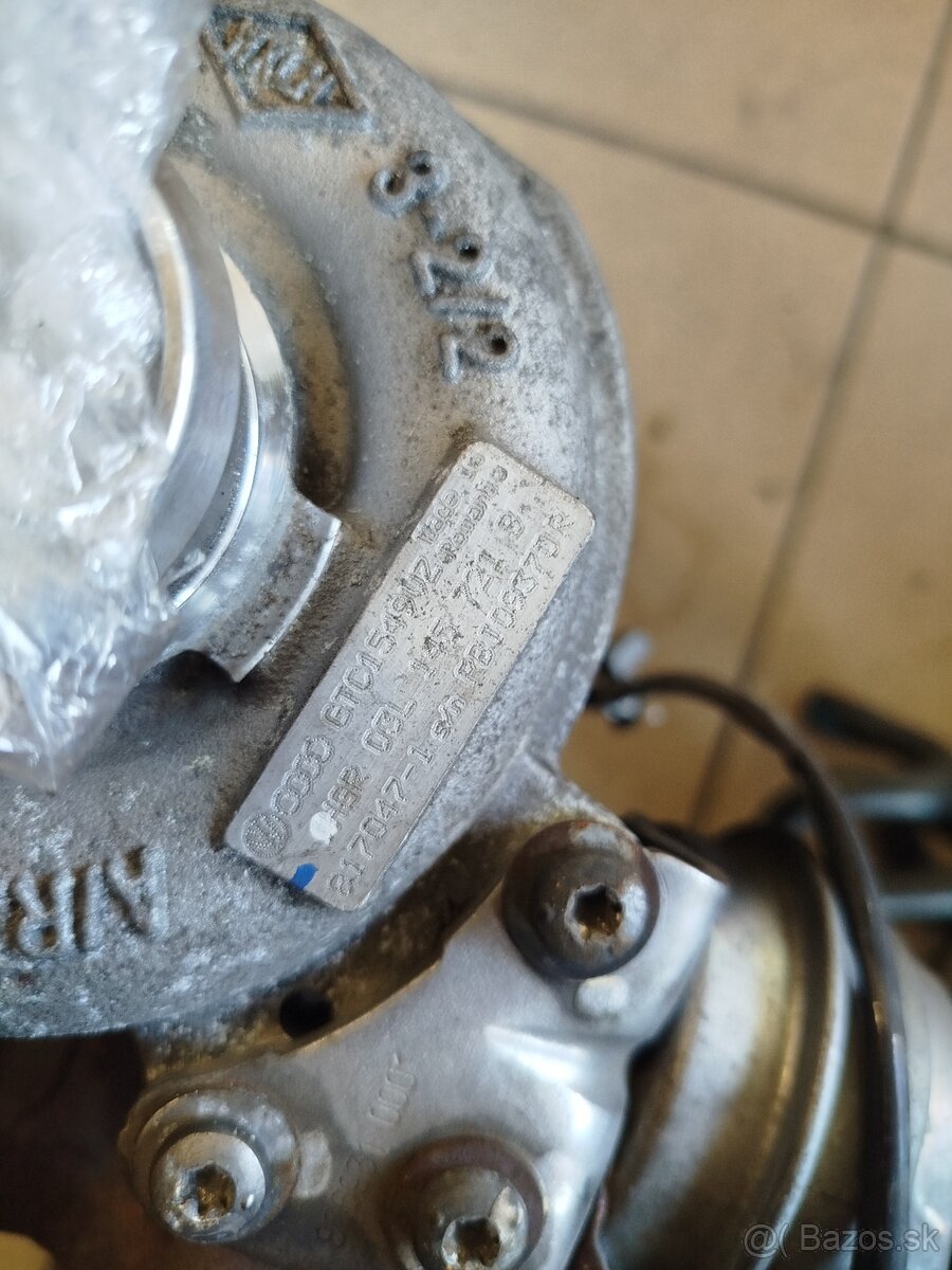 turbo Audi 2,0tdi 130kw CGLC alternátor - 2