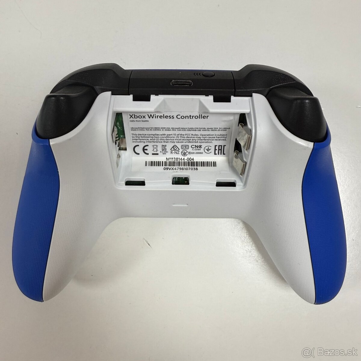 Xbox One Wireless Controller – Modrý (Blue) - 2