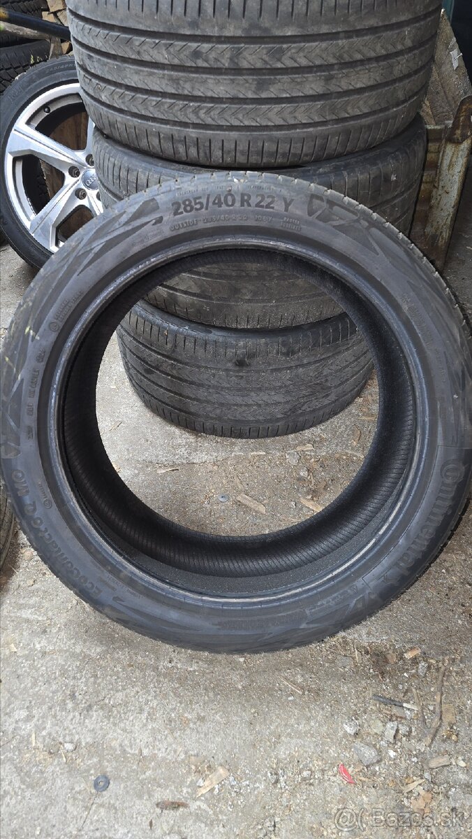 Letné gumy Continental 285/40 R22 315/35 R22 - 2