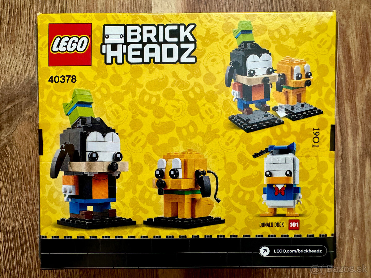 LEGO Brickheadz 40378 Goofy a Pluto - 2