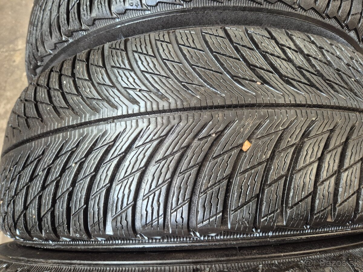 235/60 r17 zimné 4 ks MICHELIN dezén 7,6-6,9 mm - 2