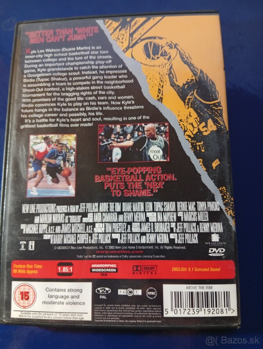 Dvd Above the Rim (nad košom) - 2