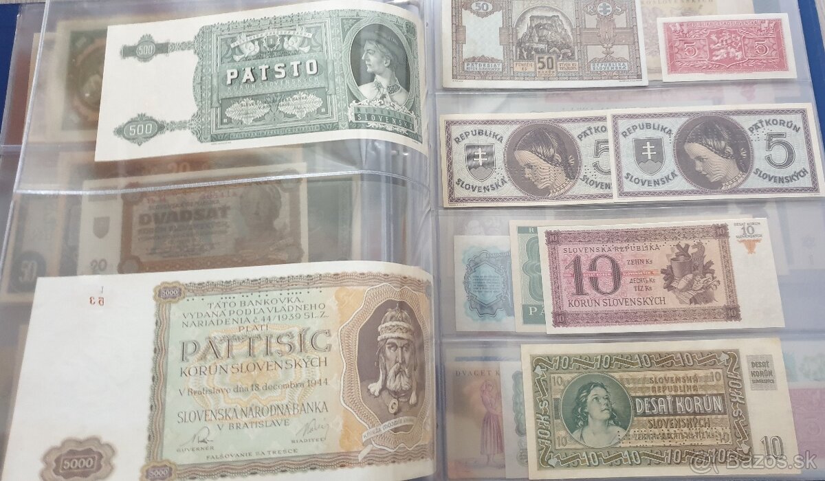 Staré mince a bankovky - 2