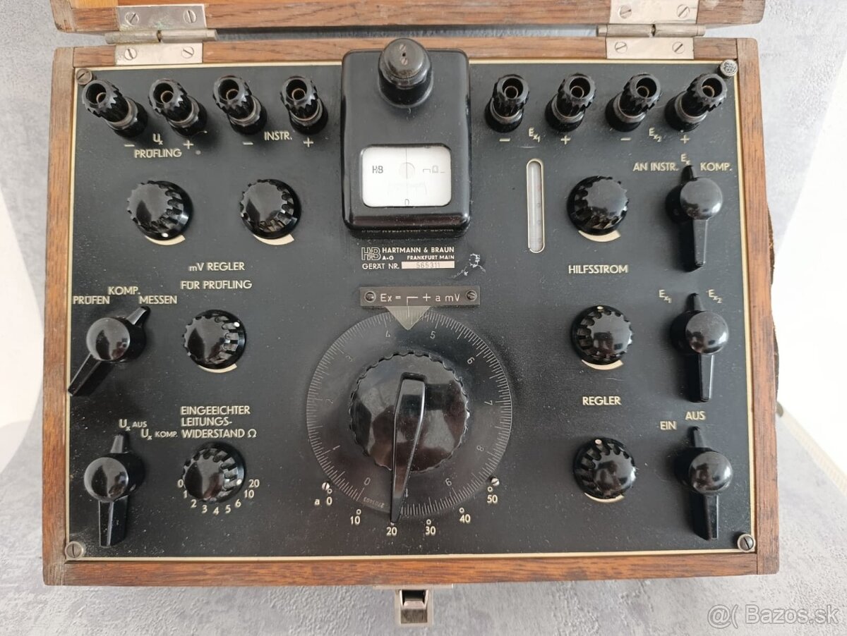 Starý vzhledově velice zachovalý německý přístroj - 2