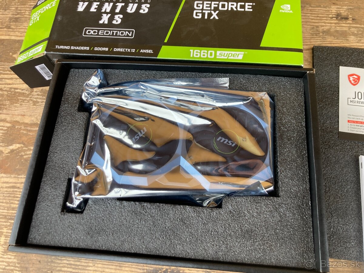 Grafická karta MSI GeForce GTX1660 SUPER VENTUS - Nová - 2