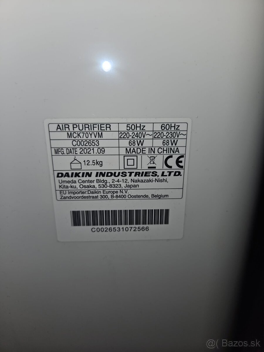 Čistička vzduchu Daikin "MCK70YVM" - 2