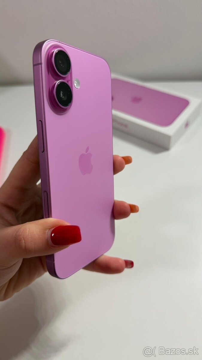Predám IPhone 16 128GB Ružový - 2