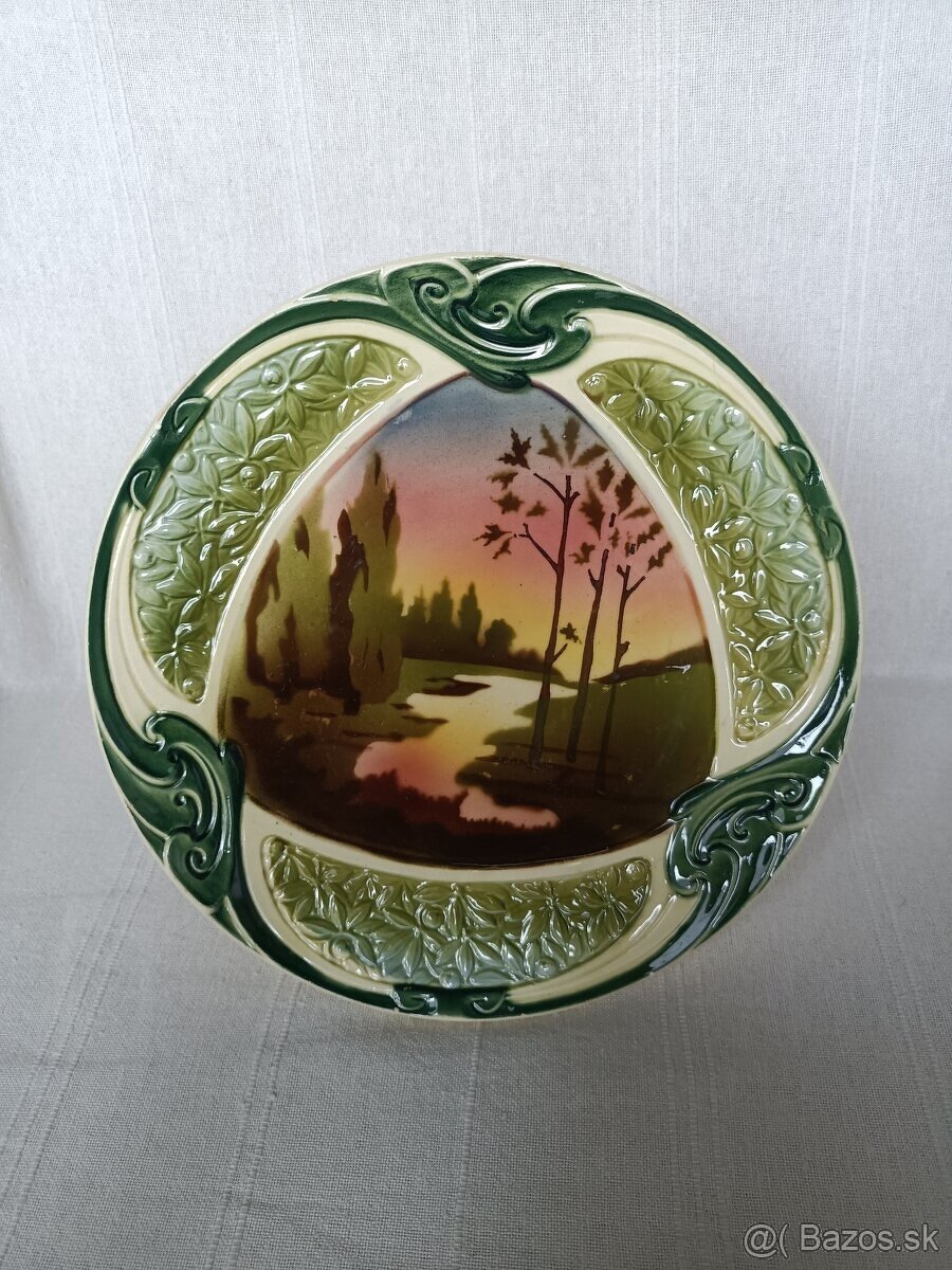 Secesný podnos Kremnica - 2