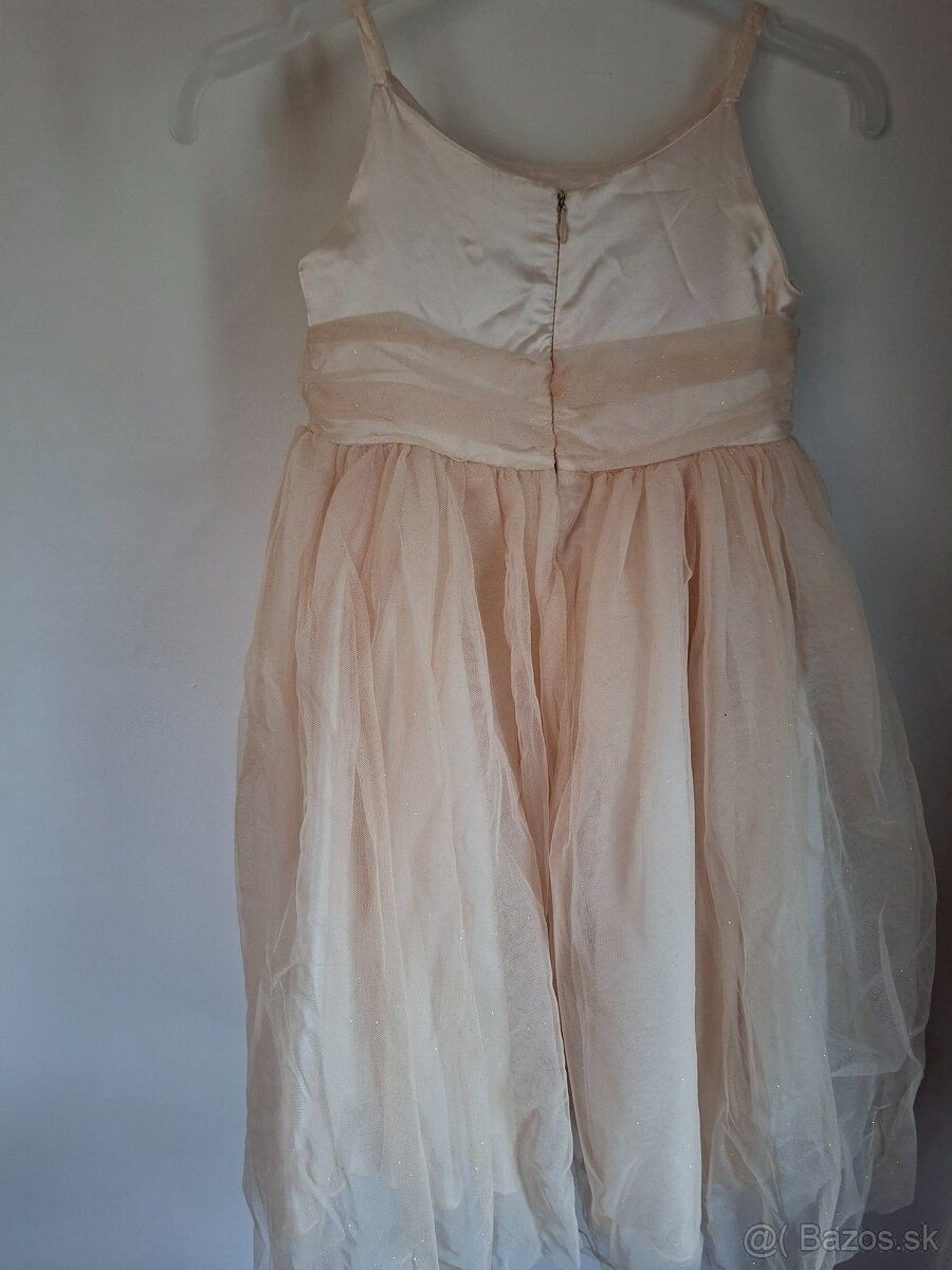 Trblietavé šaty veľkosť 122 - 2