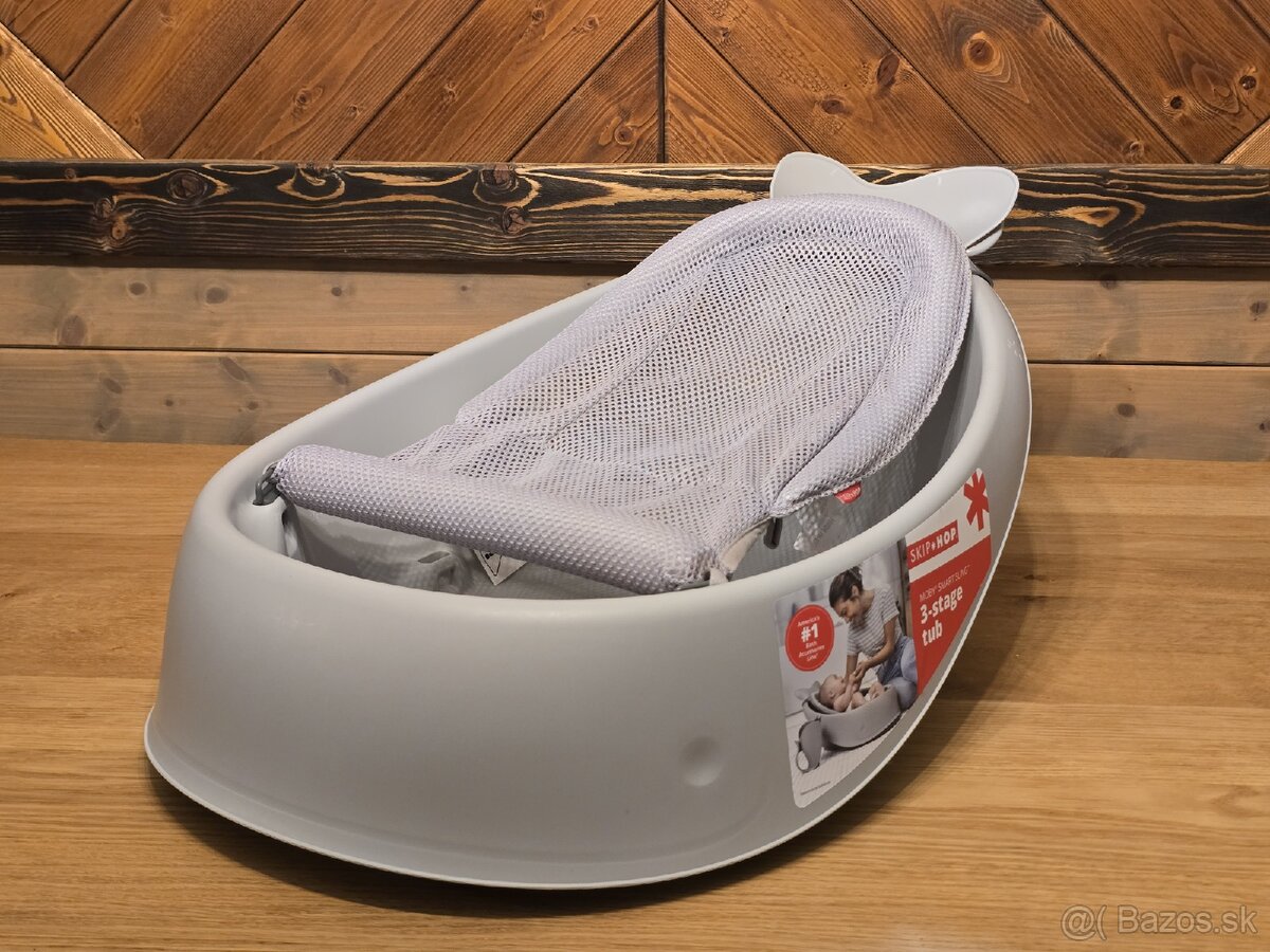 SKIP HOP Detská vanička s ergonomickou podložkou Moby - 2