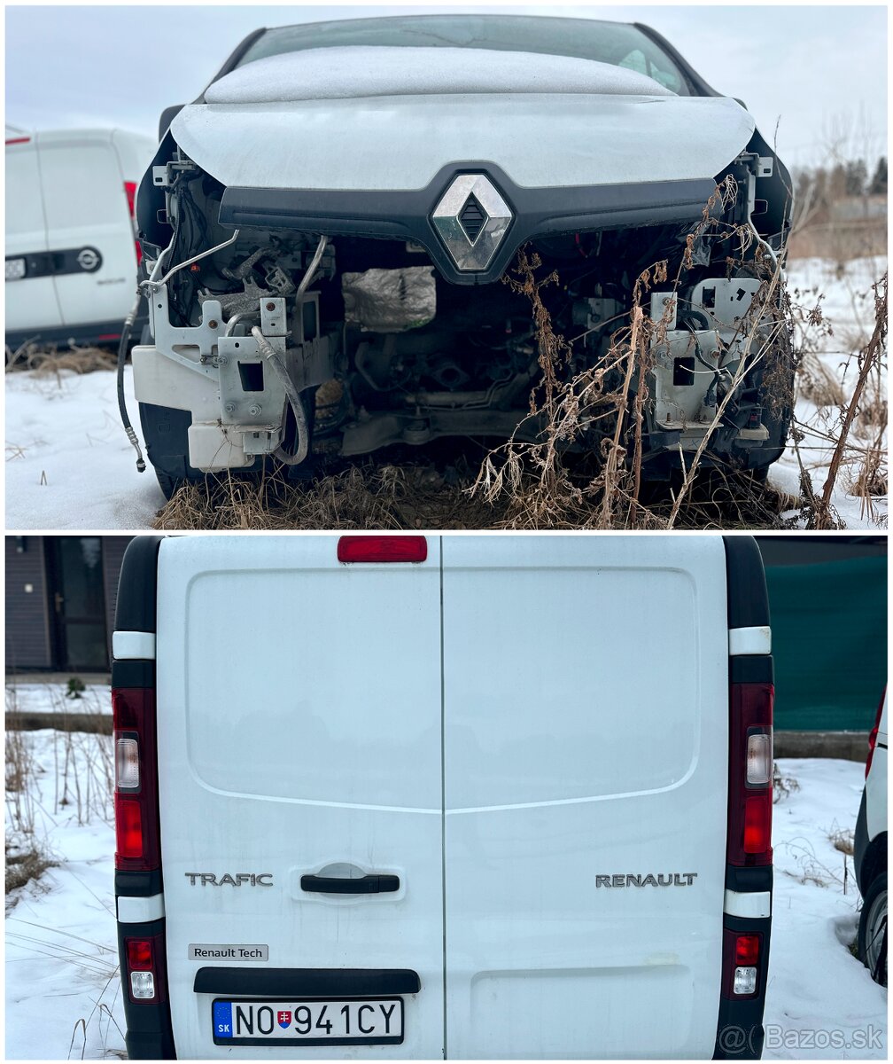 Renault Trafic 1.6 dCi 70 kW, L2, r. 2019 – poškodený motor - 2