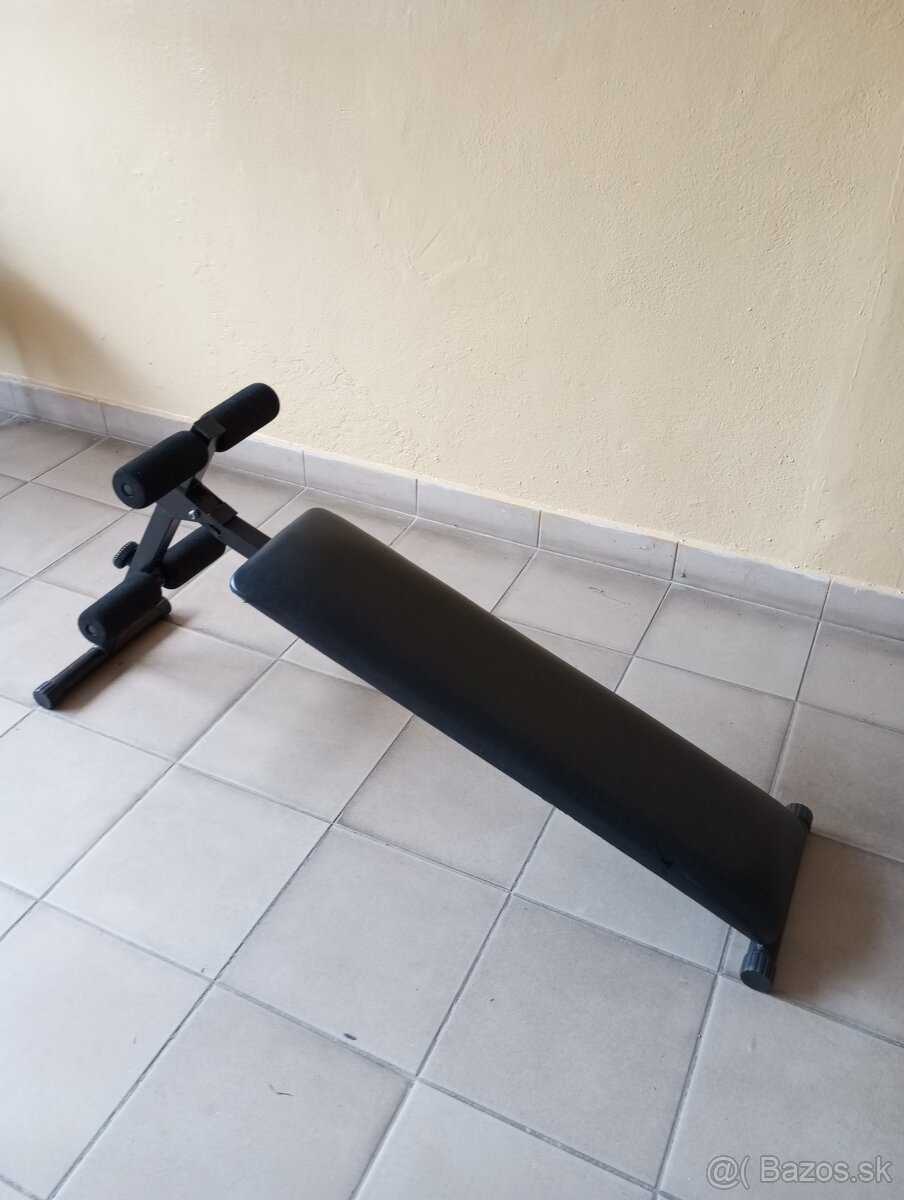 Šikmá lavička na brucho - za 1/2 ceny - 2