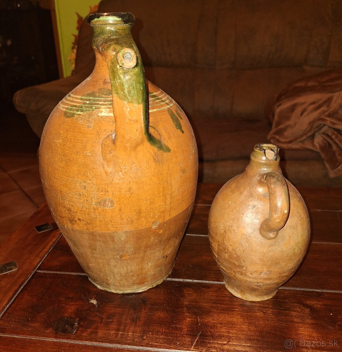 Staré hlinené demižóny - 2