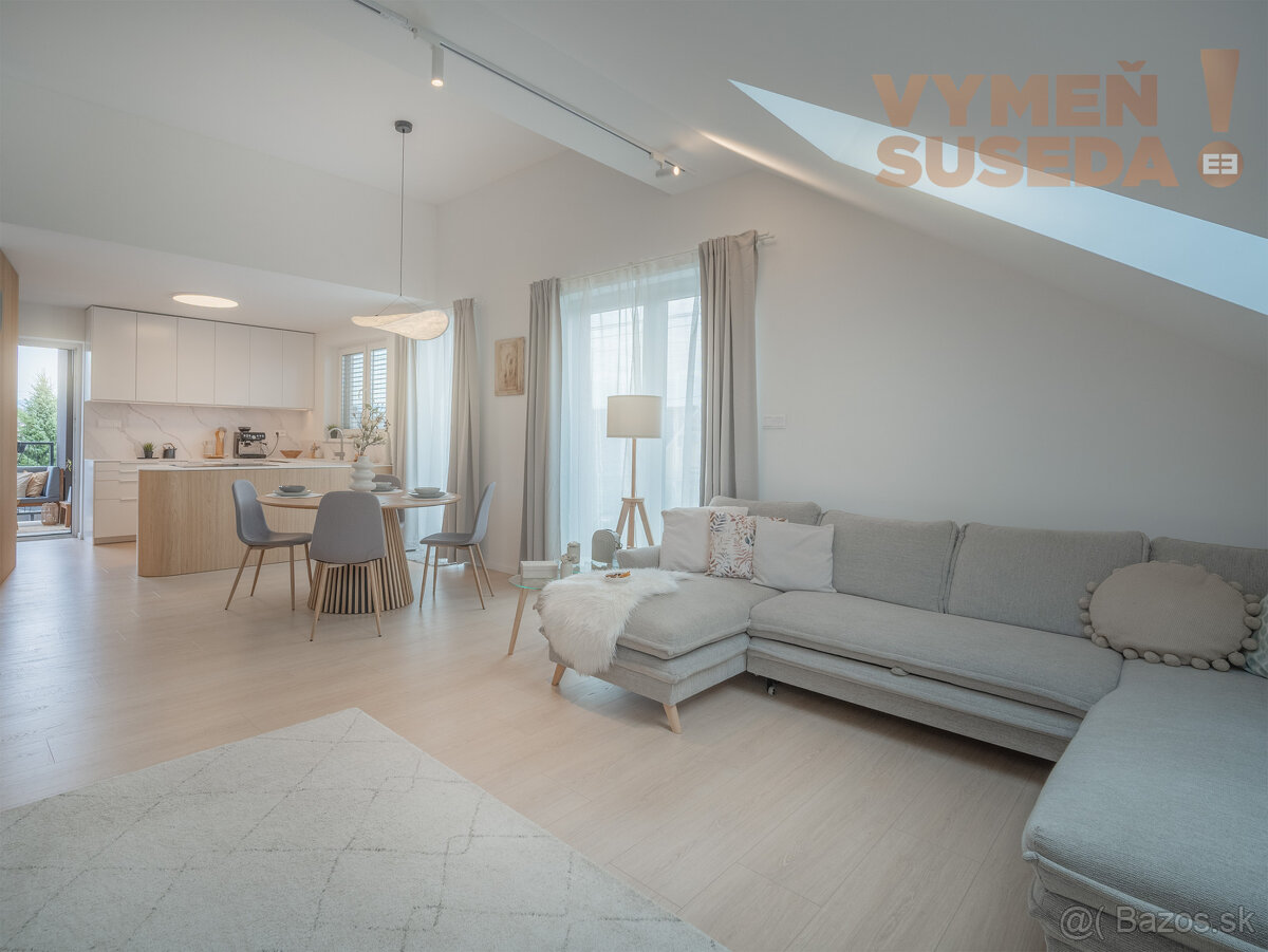 VYMEŇ SUSEDA - Výnimočný, 4 izb. byt s terasou, vysokými st - 2