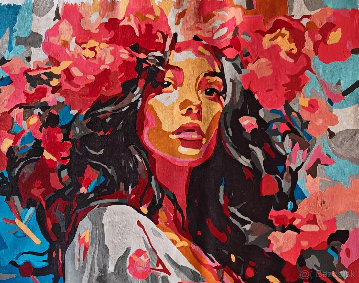 Ručne maľované obrazy 40 x 50 cm - 2