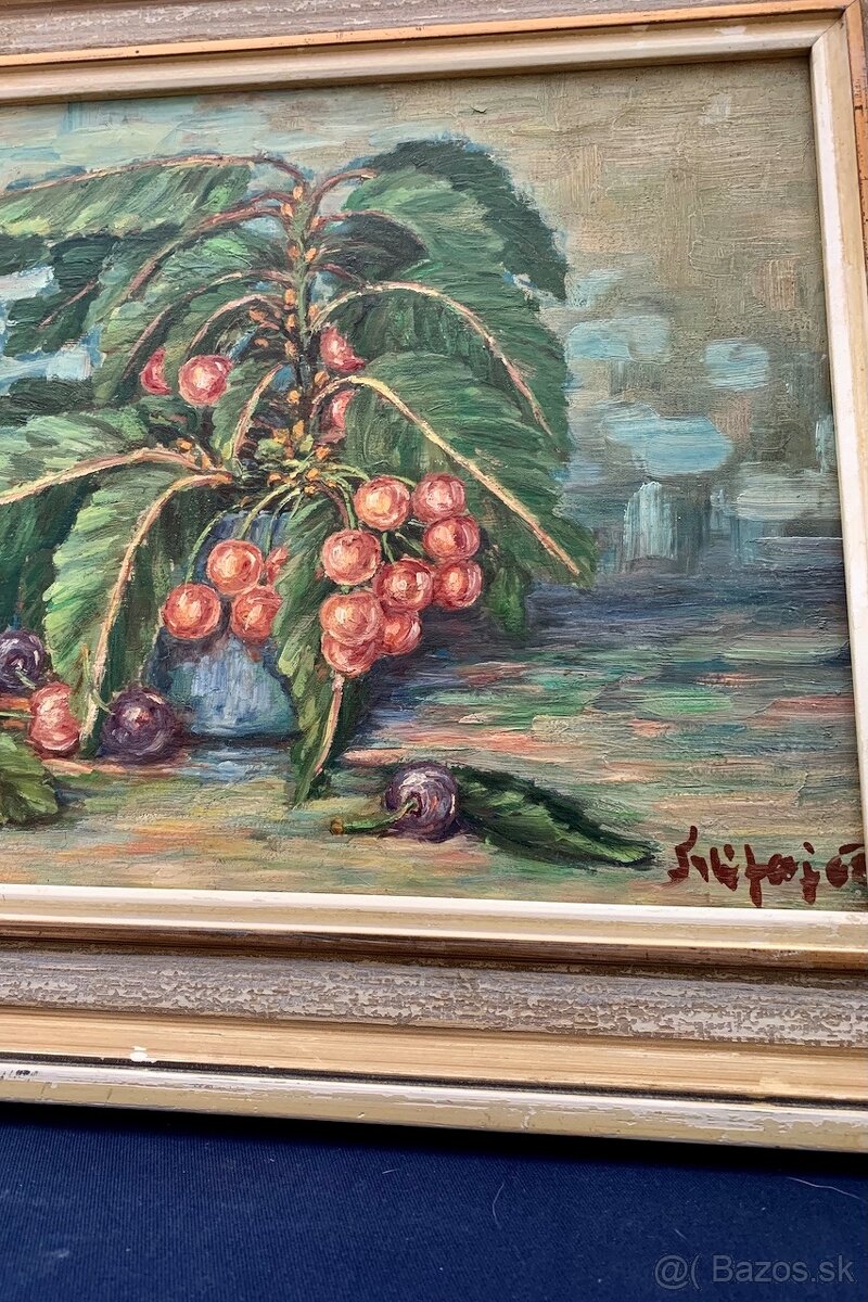 Obraz na sololite , olejomaľba V 41- cm ,Š-50 cm - 2