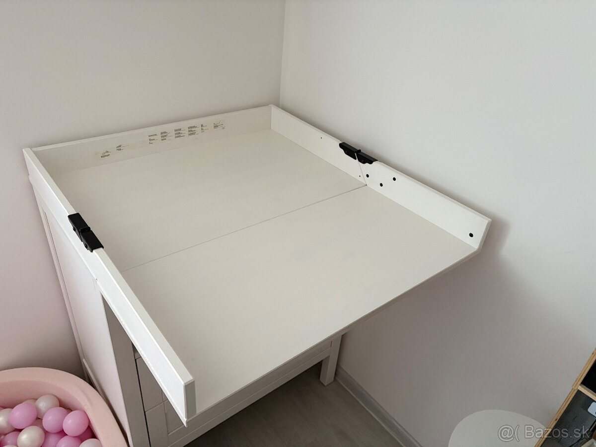 Prebaľovacia komoda +postieľka - 2