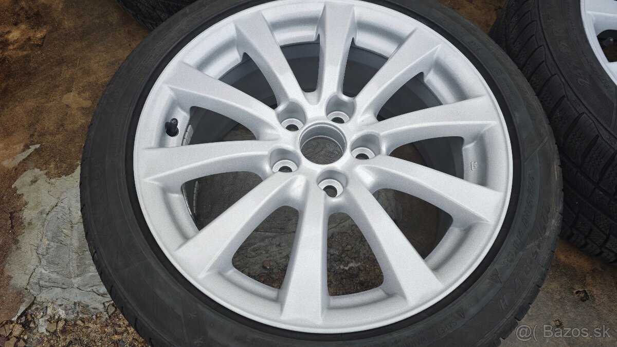 Alu Lexus Is250 (17x8JJ ET45) + zimní pneu Matador - 2