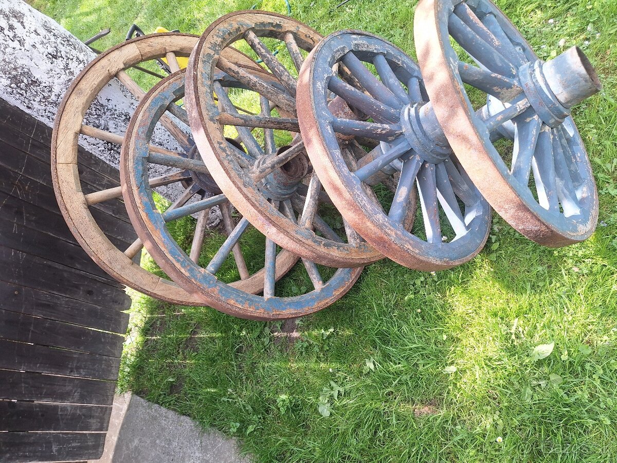 Drevené kolesá a vozy - 2