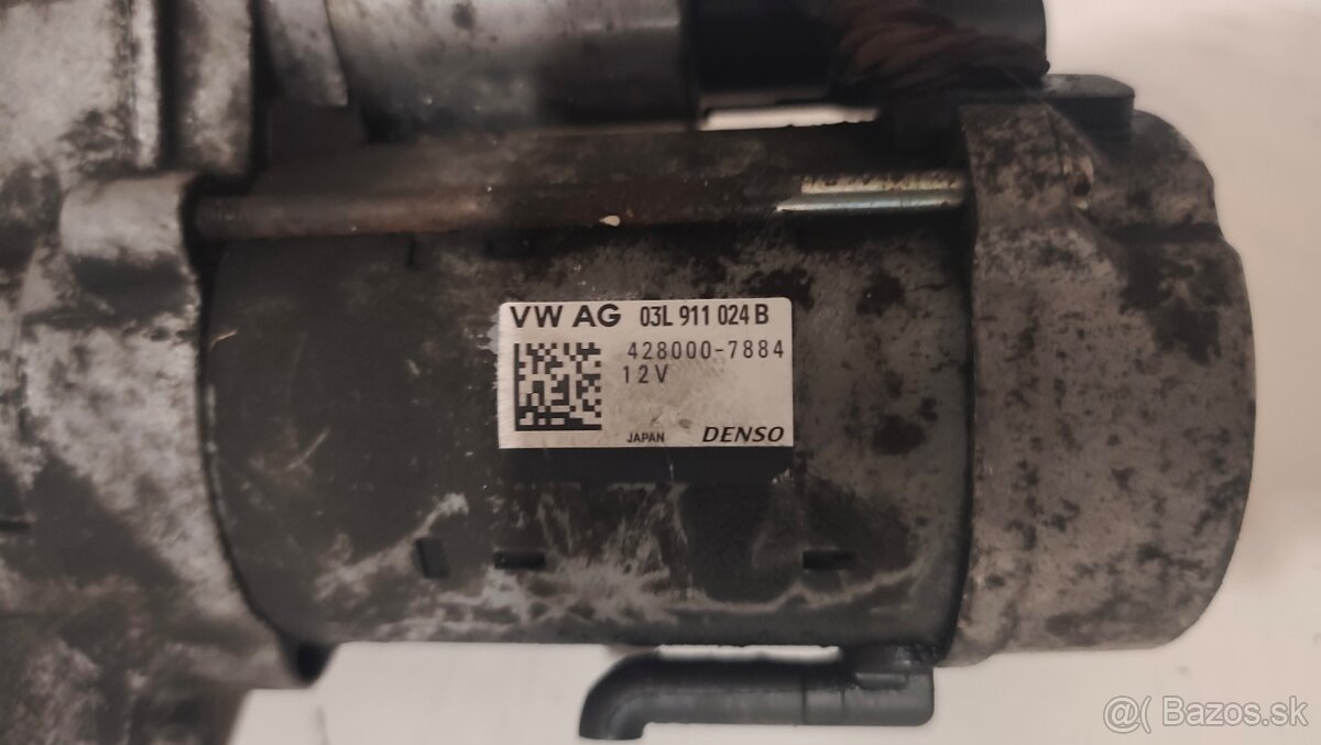 Štartér 03L911024B 2.0 tdi - 2