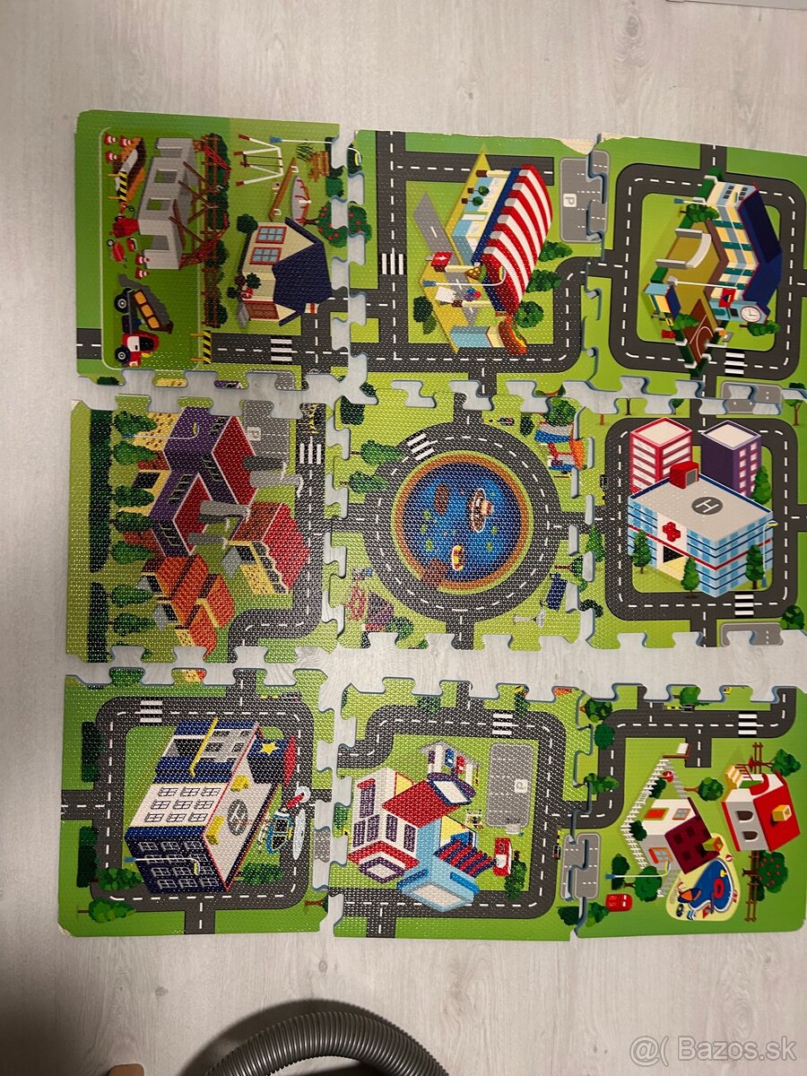 penova skladačka -skladačka pre deti na zem - 2