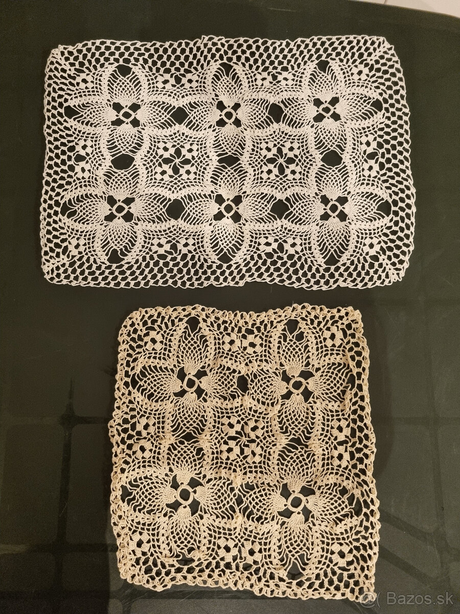 Háčkované dečky - rôzne - 2