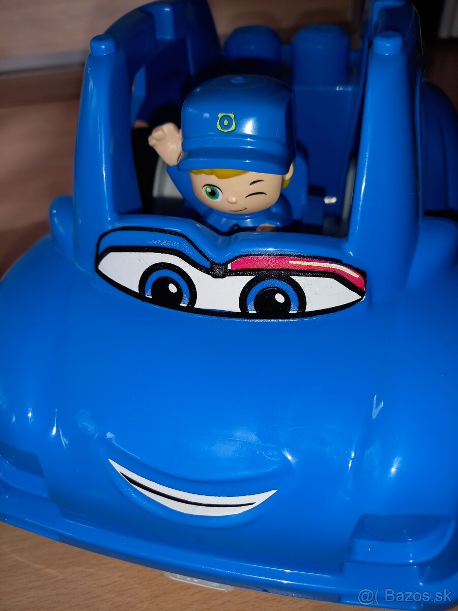 Stavebnicové autíčko polícia - 2