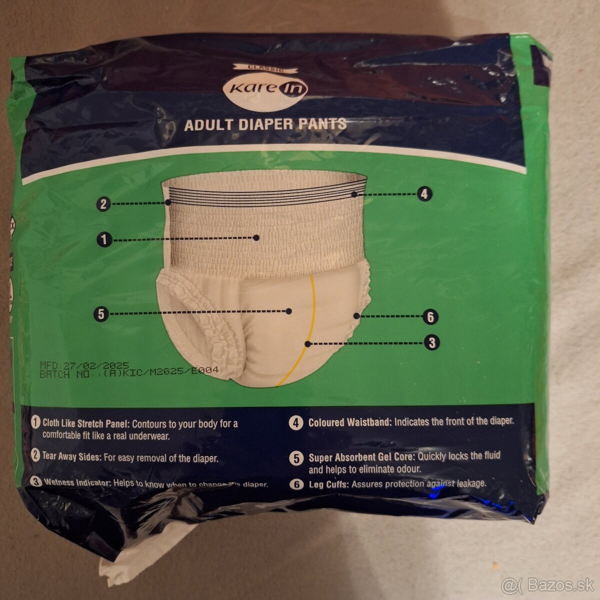 Plienkové nohavičky pre dospelých - 2