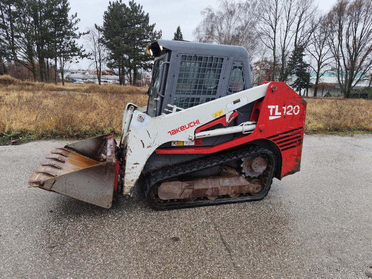 Pásový nakladač Takeuchi TL120, kúrenie, klíma. - 2