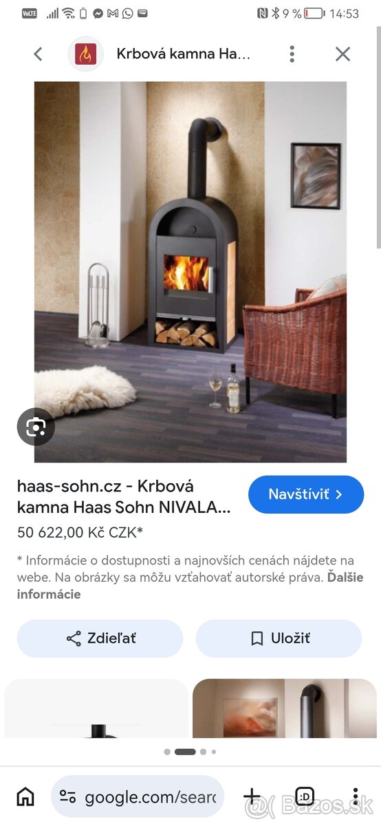 Krbové kachle plus komín - 2