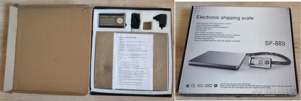 Predám digitálnu váhu SF-889 (do 200 kg) - 2