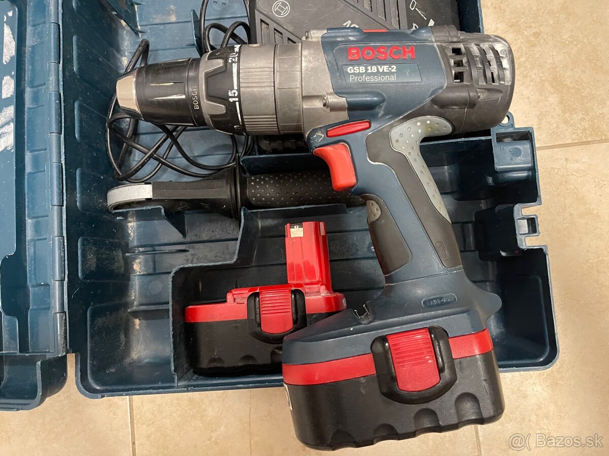 BOSCH AKU príklepový vŕtací skrutkovač - 2
