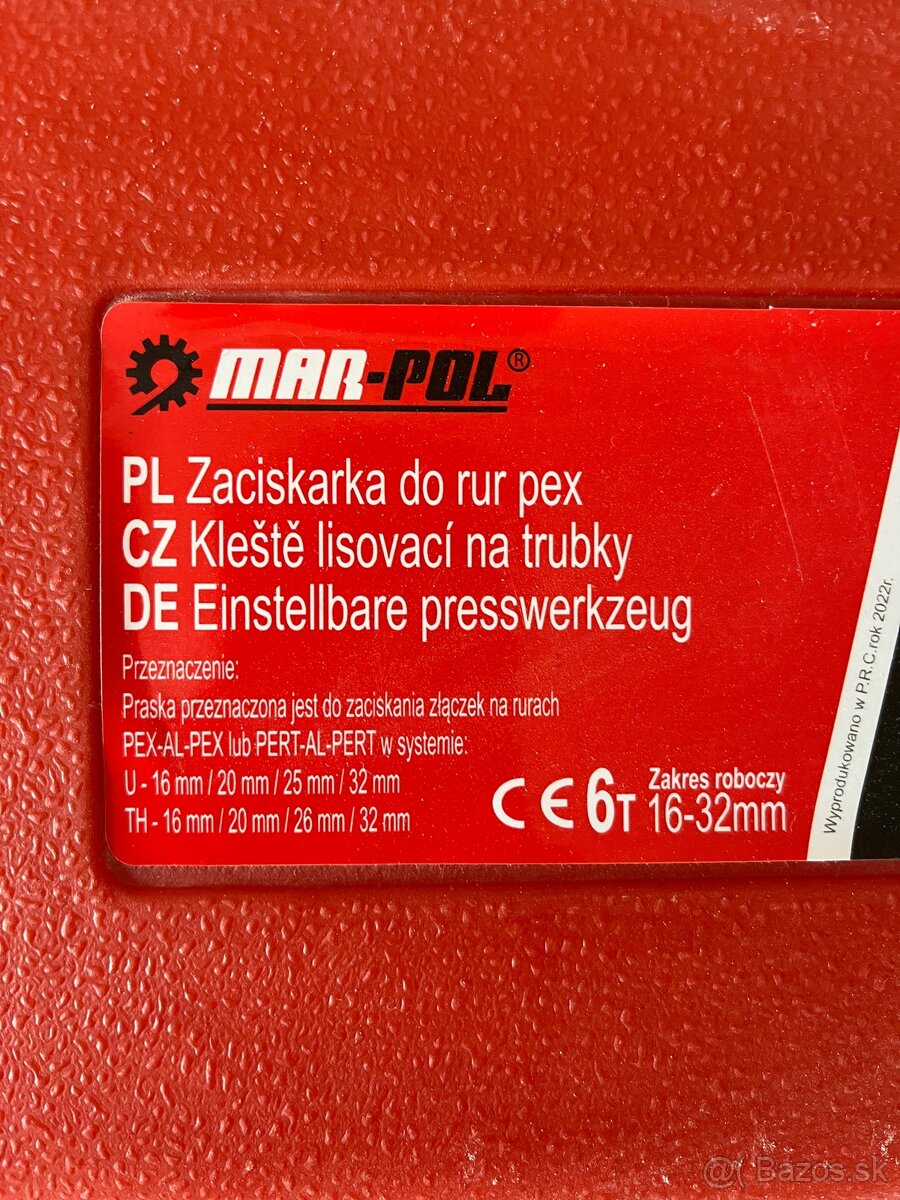 Lysovacie kliešte AL-PEX - 2