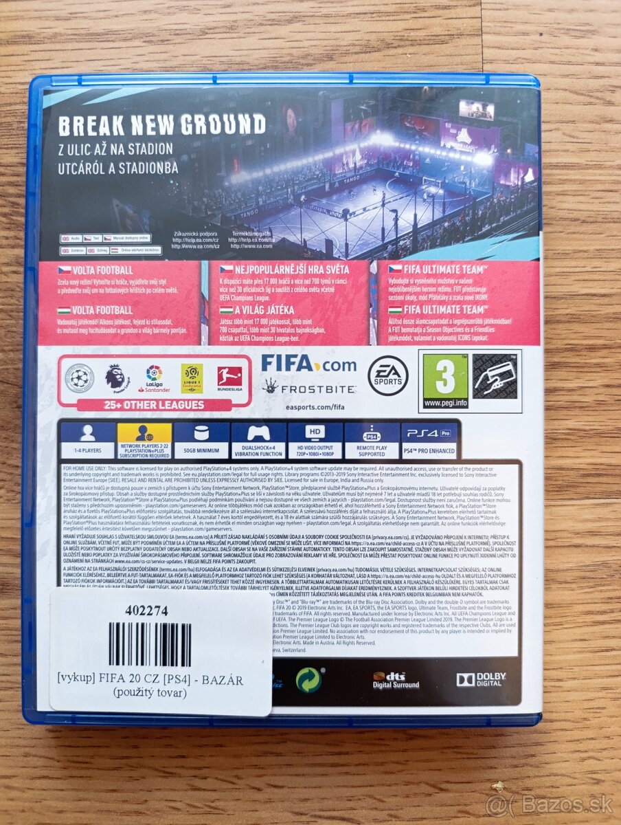 FIFA 20 CZ PS4 - 2