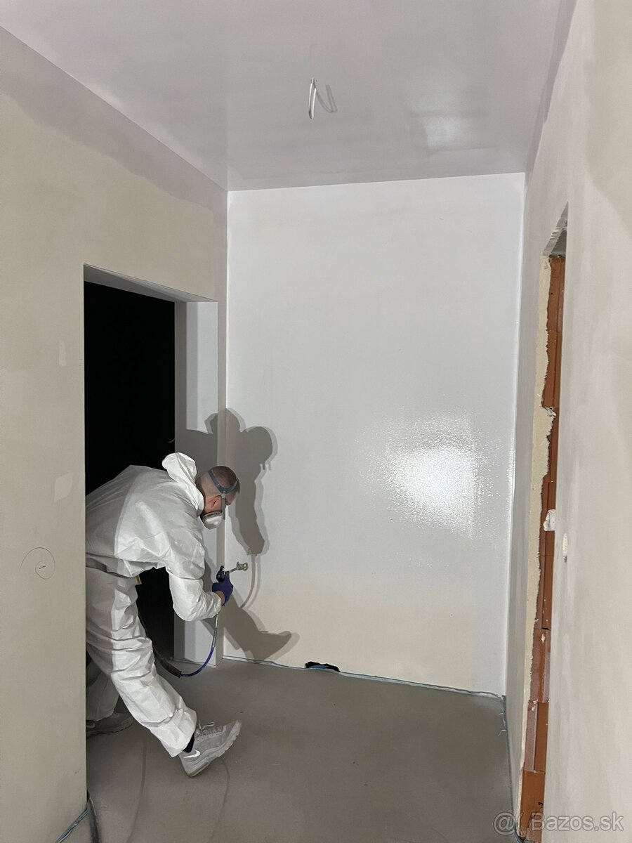 Airless/Valček maľovanie interiérov - 2